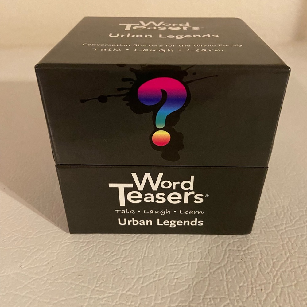 Urban Legends Card Game - Black